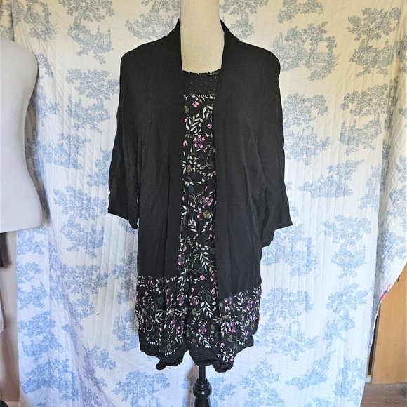 Size M Ripzone Dress and Kimono Cardigan - Picture 3 of 8